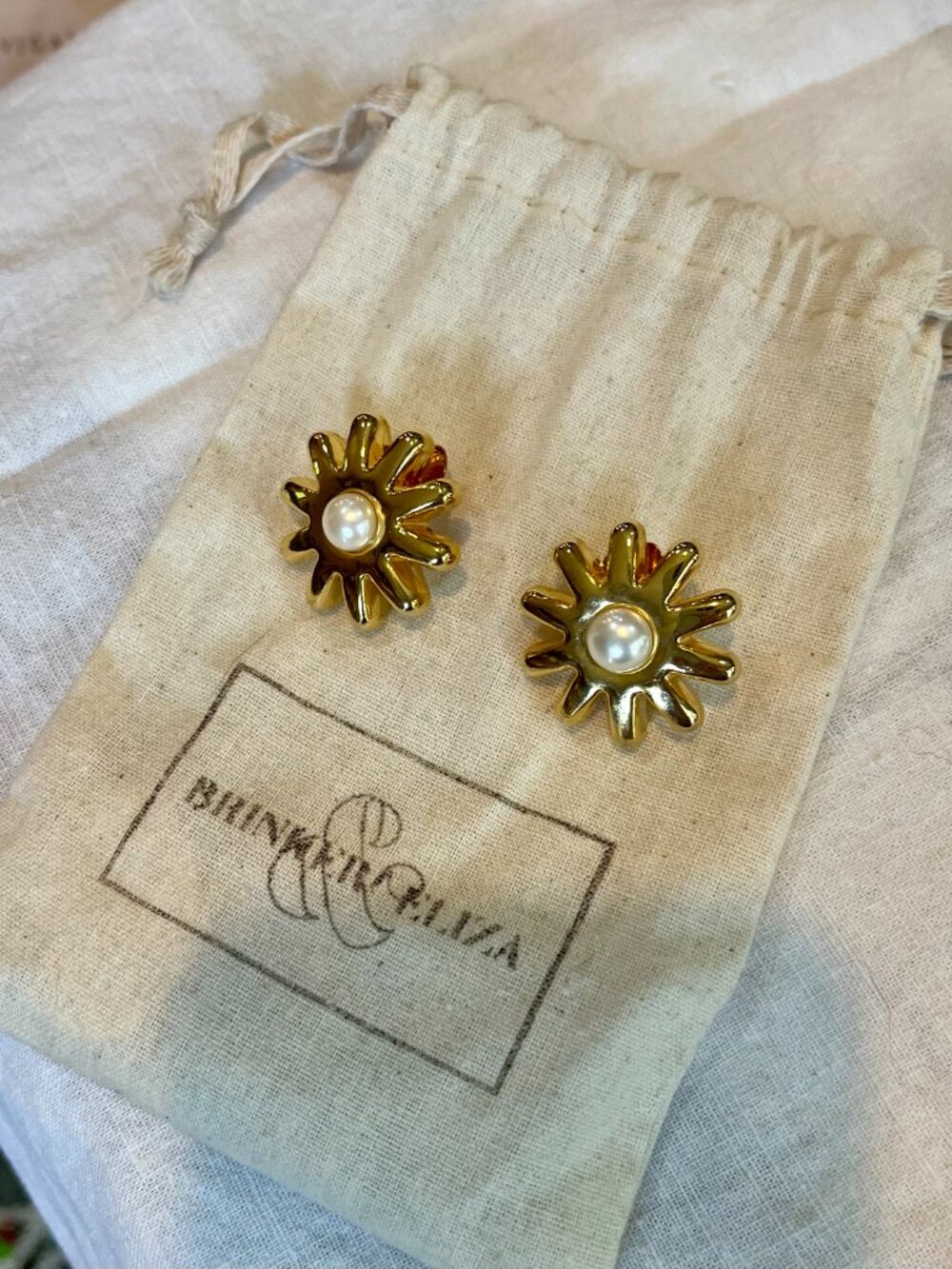 Brinker + Eliza "Daisy" Earrings - Picture 4 of 5